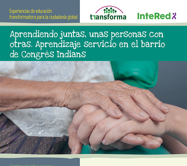 Aprendiendo juntas, unas personas con otras. Aprendizaje servicio en el barrio de Congrés Indians
